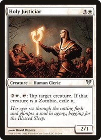 Holy Justiciar, Avacyn Restored