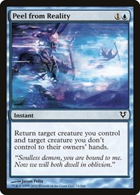Peel from Reality, Avacyn Restored
