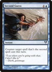 Second Guess, Avacyn Restored