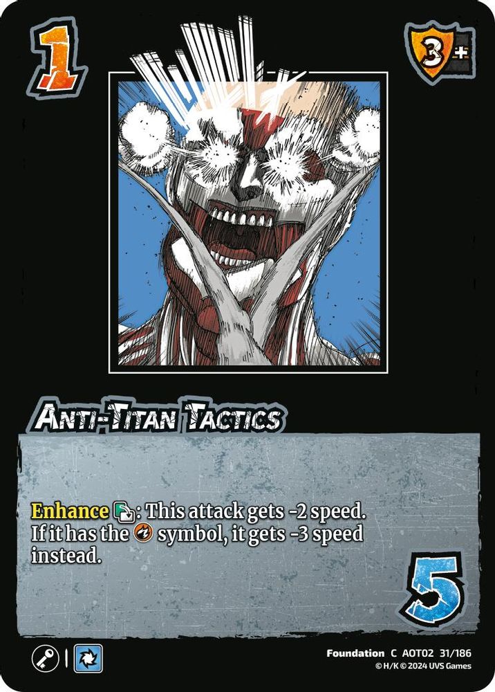 Anti-Titan Tactics, Standard, front