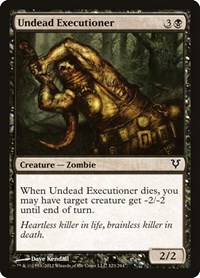 Undead Executioner, Avacyn Restored