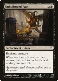 Unhallowed Pact, Avacyn Restored