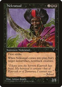 Nekrataal, Visions