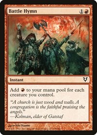Battle Hymn, Avacyn Restored