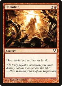 Demolish, Avacyn Restored