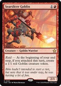 Searslicer Goblin, Foundations