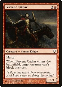 Fervent Cathar, Avacyn Restored