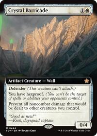 Crystal Barricade (Extended Art), Foundations
