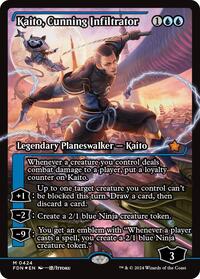 Kaito, Cunning Infiltrator (Showcase), Foundations