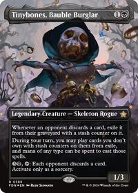 Tinybones, Bauble Burglar (Borderless) (Mana Foil), Foundations