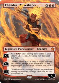 Chandra, Flameshaper (Borderless), Foundations