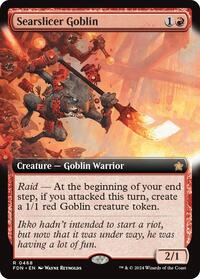 Searslicer Goblin (Extended Art), Foundations