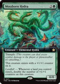Mossborn Hydra (Extended Art), Foundations