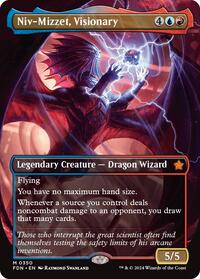 Niv-Mizzet, Visionary (Borderless), Foundations