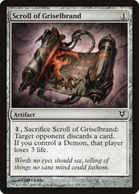 Scroll of Griselbrand, Avacyn Restored