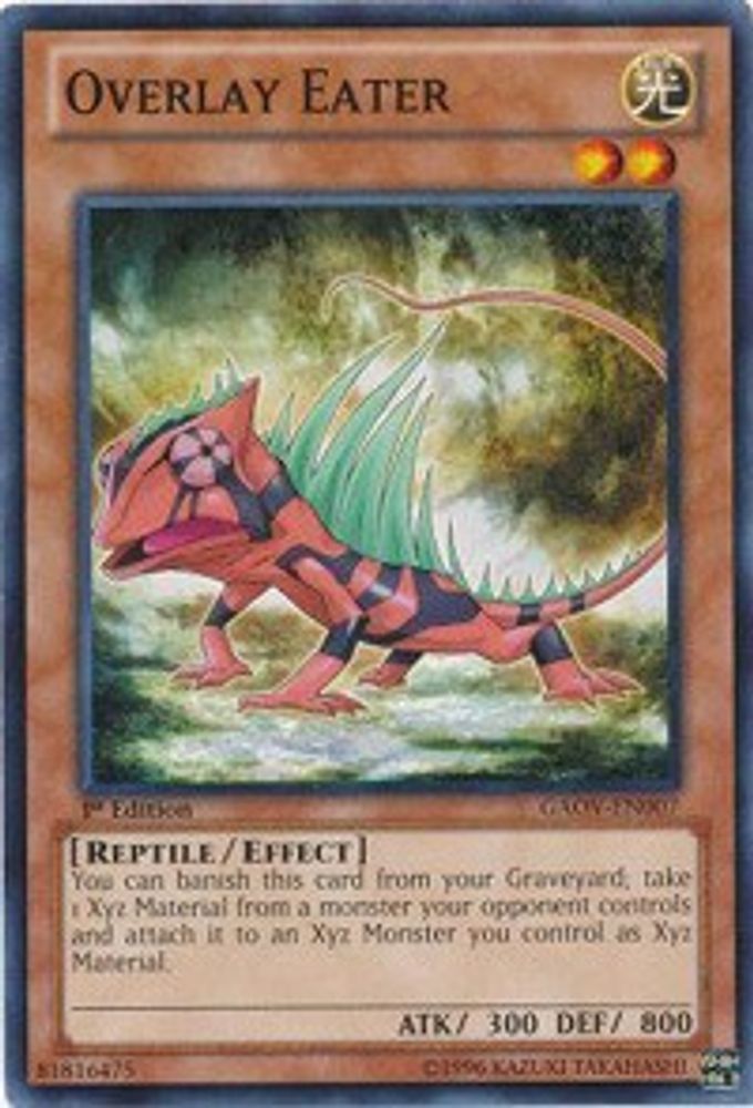 Overlay Eater, 1st-edition, front