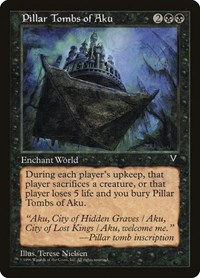 Pillar Tombs of Aku, Visions
