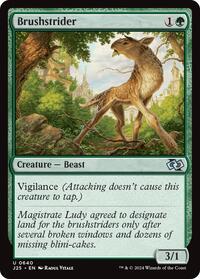 Brushstrider, Foundations Jumpstart
