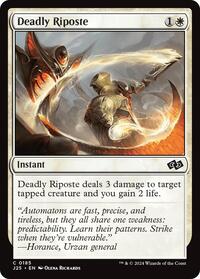 Deadly Riposte, Foundations Jumpstart