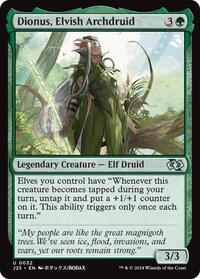 Dionus, Elvish Archdruid (Anime), Foundations Jumpstart