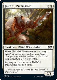 Faithful Pikemaster, Foundations Jumpstart