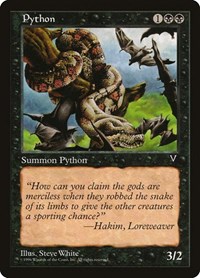 Python, Visions