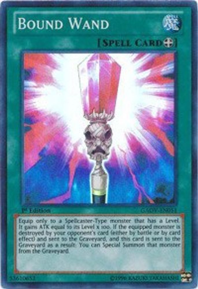 Bound Wand, 1st-edition, front