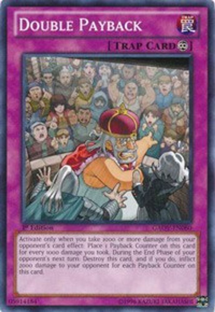 Double Payback, 1st-edition, front