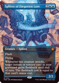Sphinx of Forgotten Lore (Borderless), Foundations