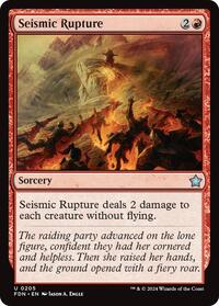 Seismic Rupture, Foundations