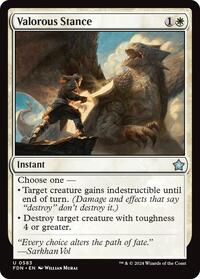 Valorous Stance, Foundations