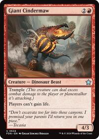 Giant Cindermaw, Foundations
