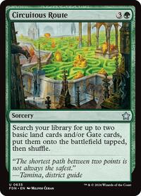 Circuitous Route, Foundations