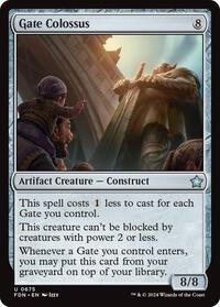 Gate Colossus, Foundations