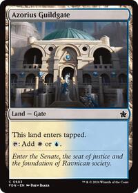 Azorius Guildgate, Foundations