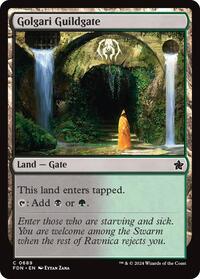 Golgari Guildgate, Foundations