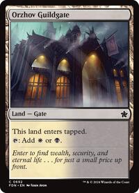 Orzhov Guildgate, Foundations