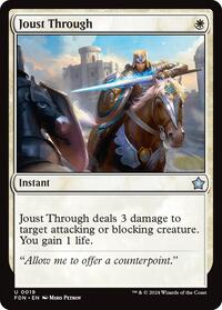 Joust Through, Foundations