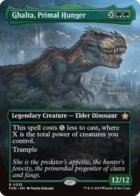 Ghalta, Primal Hunger (Borderless), Foundations
