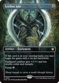 Leyline Axe (Borderless), Foundations