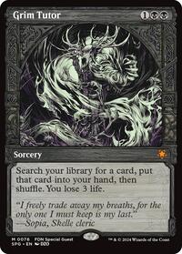 Grim Tutor (Showcase), Special Guests