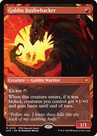 Goblin Bushwhacker (Showcase), Special Guests