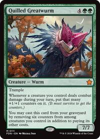 Quilled Greatwurm, Foundations