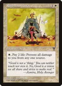 Righteous Aura, Visions