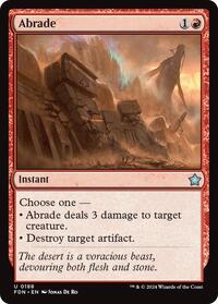 Abrade, Foundations