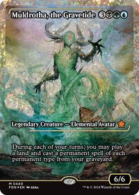 Muldrotha, the Gravetide (Showcase) (Fracture Foil), Foundations