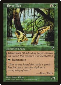 River Boa, Visions