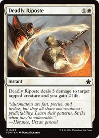 Deadly Riposte, Foundations