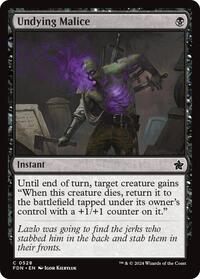 Undying Malice, Foundations