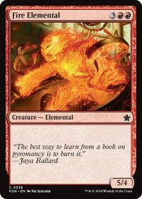Fire Elemental, Foundations